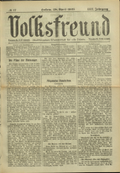 Volksfreund 19230428 Seite: 1