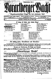 Vorarlberger Wacht 19230428 Seite: 1