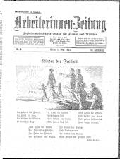 Arbeiterinnen Zeitung 19230501 Seite: 1