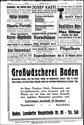 Badener Zeitung 19230504 Seite: 8