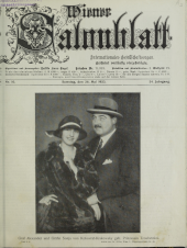 Wiener Salonblatt 19230526 Seite: 1