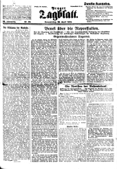 Prager Tagblatt 19230426 Seite: 1