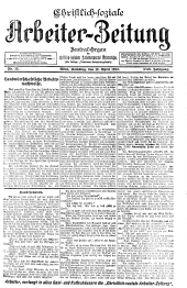 Christlich-soziale Arbeiter-Zeitung 19130412 Seite: 1