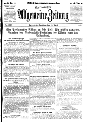 Czernowitzer Allgemeine Zeitung 19130419 Seite: 9