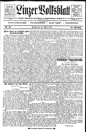 Linzer Volksblatt 19130418 Seite: 1