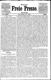 Neue Freie Presse 19130418 Seite: 1