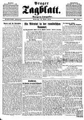 Prager Tagblatt 19130419 Seite: 1