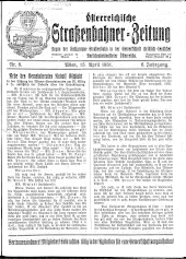 Österreichische Straßenbahner-Zeitung