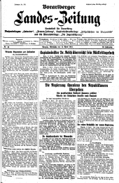 Vorarlberger Landes-Zeitung