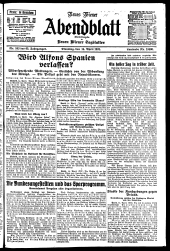 Neues Wiener Tagblatt (Wochen-Ausgabei) 19310414 Seite: 21