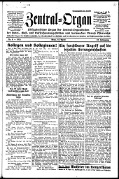 Neues Zentral-Organ der Hotel-, Gast- und Kaffeehaus-Angestellten 19310415 Seite: 1