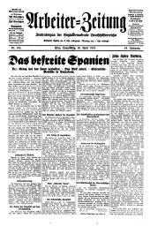 Arbeiter Zeitung 19310416 Seite: 1