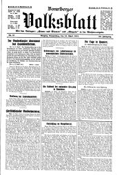 Vorarlberger Volksblatt 19310416 Seite: 1