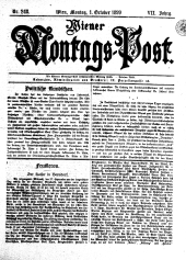 Wiener Montags-Post