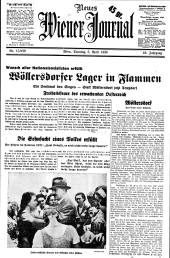 Neues Wiener Journal 19380403 Seite: 1