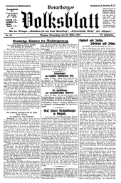 Vorarlberger Volksblatt 19370325 Seite: 1