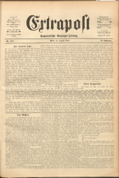 Extrapost / Wiener Montags Journal