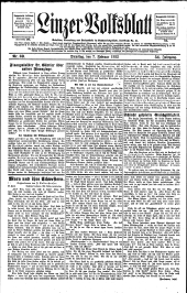 Linzer Volksblatt 19220207 Seite: 1