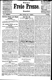 Neue Freie Presse 19220207 Seite: 1