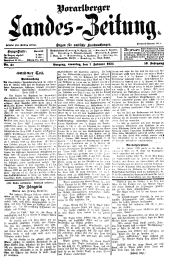 Vorarlberger Landes-Zeitung 19220207 Seite: 1