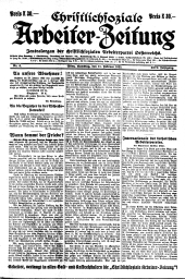 Christlich-soziale Arbeiter-Zeitung 19220211 Seite: 1