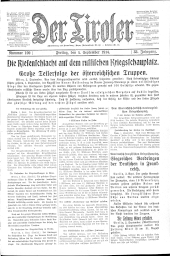 Der Tiroler 19140904 Seite: 1