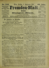 Fremden-Blatt 19140904 Seite: 1