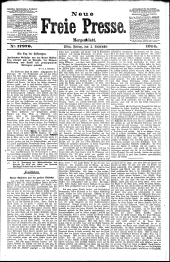 Neue Freie Presse 19140904 Seite: 1