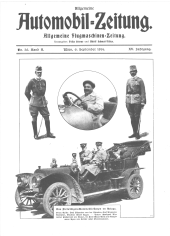 Allgemeine Automobil-Zeitung 19140906 Seite: 5
