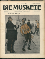 Die Muskete 19140910 Seite: 1