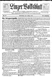 Linzer Volksblatt 19170308 Seite: 1