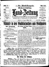 Österreichische Land-Zeitung 19170308 Seite: 1