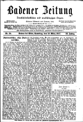 Badener Zeitung 19170310 Seite: 1