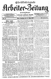 Christlich-soziale Arbeiter-Zeitung 19170310 Seite: 1