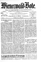 Wienerwald-Bote 19170310 Seite: 1