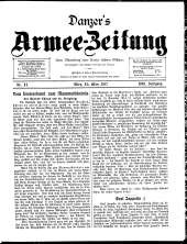 Danzers Armee-Zeitung 19170315 Seite: 1