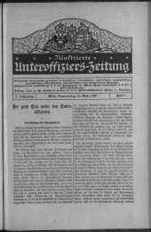 Unteroffiziers-Zeitung 19170315 Seite: 1