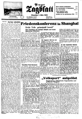 Prager Tagblatt 19320301 Seite: 1