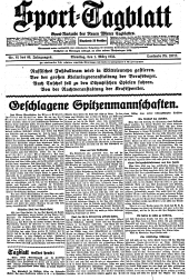 (Wiener) Sporttagblatt 19320301 Seite: 1