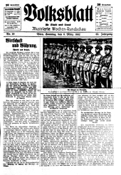 Volksblatt für Stadt und Land 19320306 Seite: 1