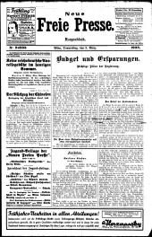Neue Freie Presse 19320303 Seite: 1