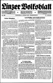 Linzer Volksblatt 19380224 Seite: 1