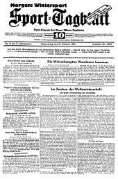 (Wiener) Sporttagblatt 19380224 Seite: 1