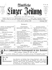 Amtliche Linzer Zeitung 19380225 Seite: 1