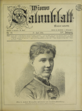Wiener Salonblatt 18840427 Seite: 1