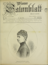 Wiener Salonblatt 18840720 Seite: 1