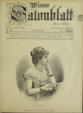 Wiener Salonblatt 18841019 Seite: 1