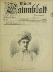 Wiener Salonblatt 18841026 Seite: 1