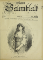 Wiener Salonblatt 18841207 Seite: 1