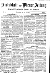 Wiener Zeitung 18680220 Seite: 17